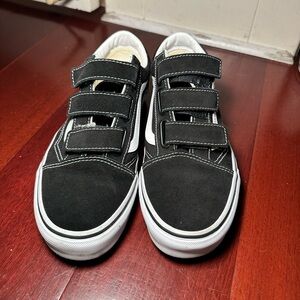 Black Velcro Van Sneakers